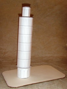 History through Architecture Student Project - Leaning Tower of Pisa by Cairi Myers, Class of 2013, and Esther Young, Class of 2014 — at Great Barrington Waldorf High School
