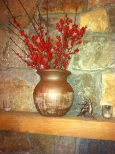 Great Barrington Waldorf High School 9th grade Ancient History project--Mesopotamian Coil-built Vase