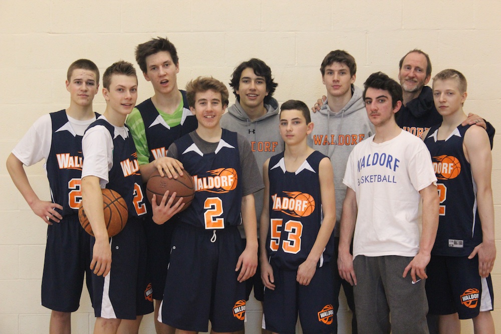 Great Barrington Waldorf High School Boys' Basketball Team 2013 - 2014